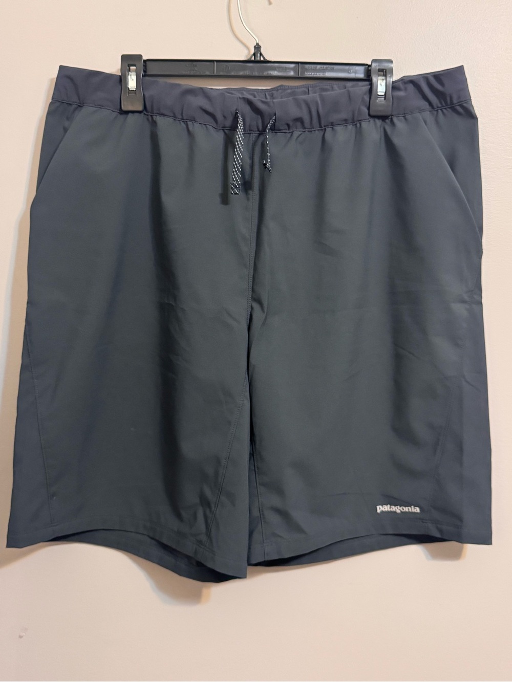 Patagonia Men’s Terrebonne Shorts XL Black Lightweight Hiking Running